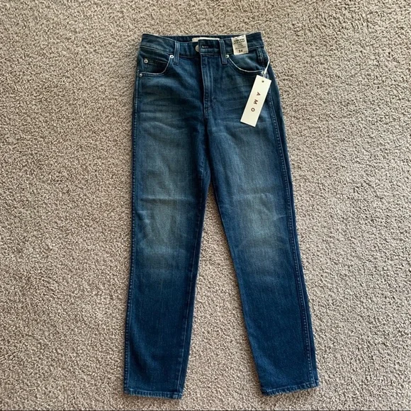 AMO High Rise Stix Crop Skinny Jeans